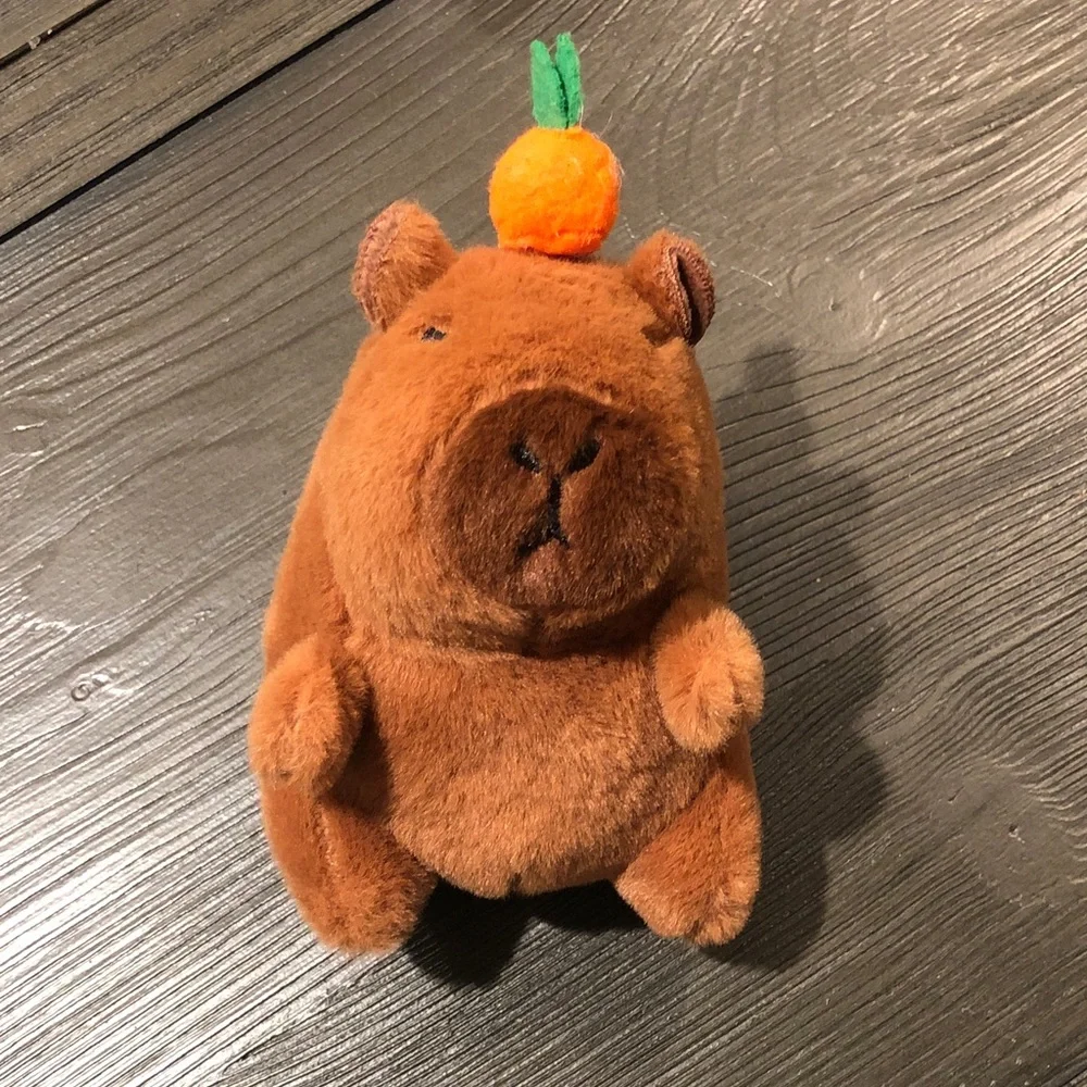 Brown Plush Capybara Toy